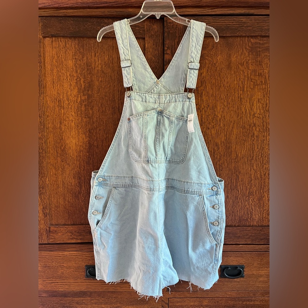 Old Navy Light Blue Denim Overalls
